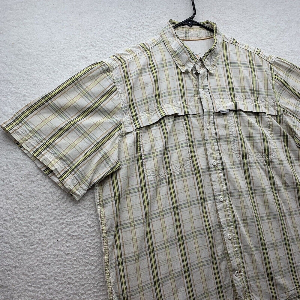 Carhartt Force Button Up Shirt Mens XL X-Large Relaxed Fit Plaid Workwear 101963 - Picture 2 of 15